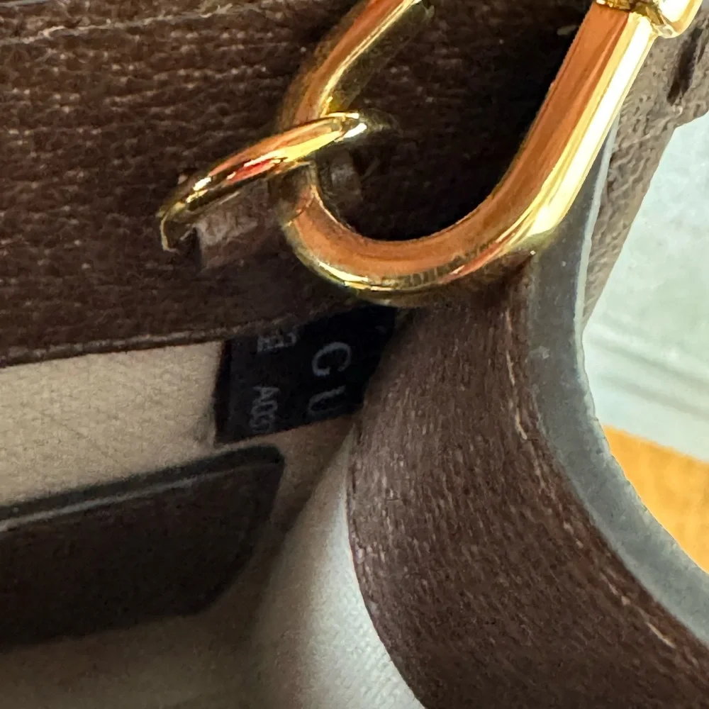 Gucci Vertical Tote Jumbo GG Canvas Mini crossbody bag - Picture 11 of 11